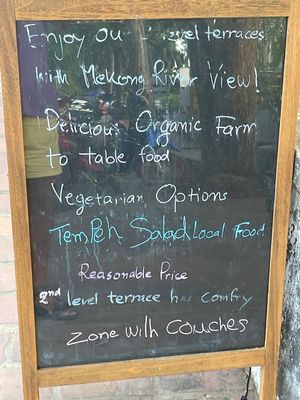  at Mekong Svan Restaurant & Bar in Luang Prabang