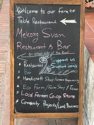  at Mekong Svan Restaurant & Bar in Luang Prabang