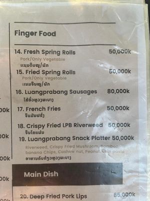  at Mekong Svan Restaurant & Bar in Luang Prabang