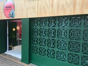 Outside storefront at Mandala Cozinha Afetiva in Brasilia