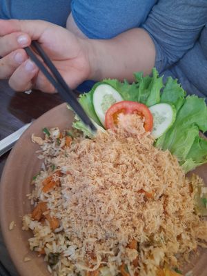 Fried rice at Xóm • Chay & cà phê in Ho Chi Minh City