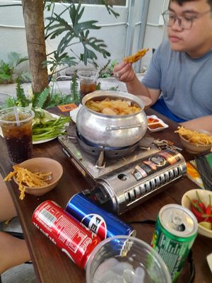 Vegan hotpot at Xóm • Chay & cà phê in Ho Chi Minh City