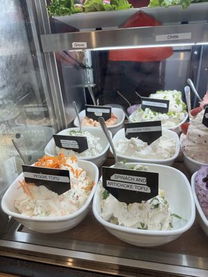 Vegan cc options  at Tompkins Square Bagels - Upper East Side in New York City