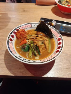Ramen kimchi at Buga Ramen Vitoria in Vitoria Gasteiz