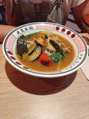 Ramen yasai miso at Buga Ramen Vitoria in Vitoria Gasteiz