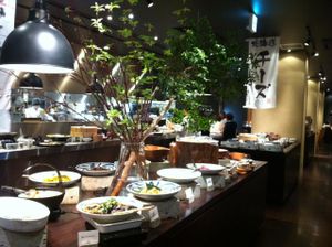 The buffet at Budou No Oka in Shizuoka