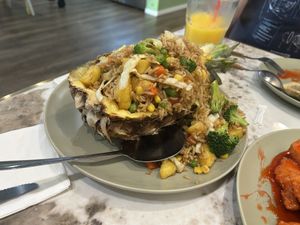 Pineapple Fried Ricee  at Veggie Life in Kirkland