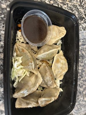 Dumplings  at Veggie Life in Kirkland