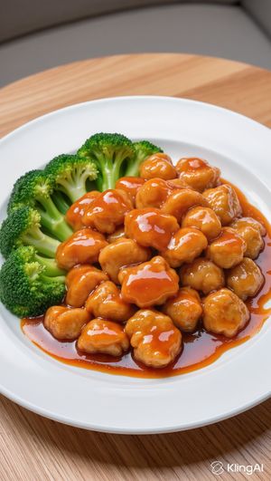 General Tao Chicken at Veggie Life in Kirkland