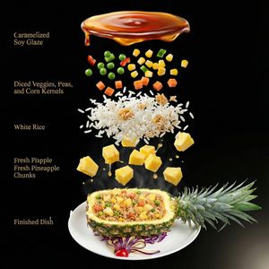 Hawaii Fried Rice at Veggie Life in Kirkland