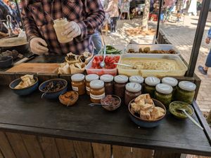 Tasters at Saucery in Greyton