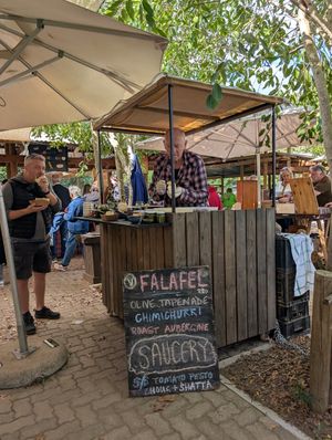 Saucery stall at Saucery in Greyton