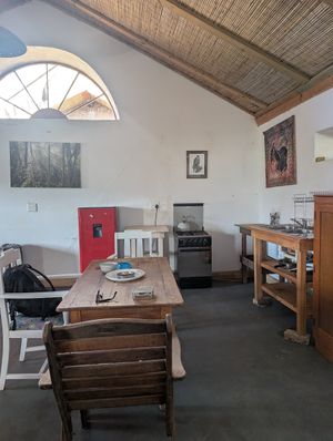 Kitchen at Greyton Farm Animal Sanctuary in Greyton