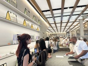 Interior  at I'm Donut in New York City