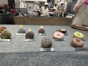 Non-vegan & vegan donuts  at I'm Donut in New York City