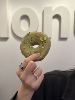 Pistachio White Chocolate (vegan)  at I'm Donut in New York City