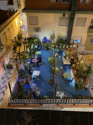 From roof terrace  at House of Wonders in Cascais