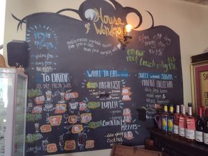 Menu at House of Wonders in Cascais