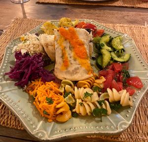 Black bean wrap   at House of Wonders in Cascais