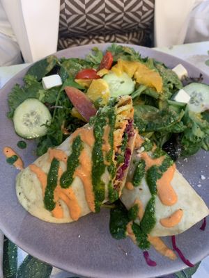 Wraps de vegetais   at House of Wonders in Cascais