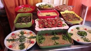 Buffé  at House of Wonders in Cascais