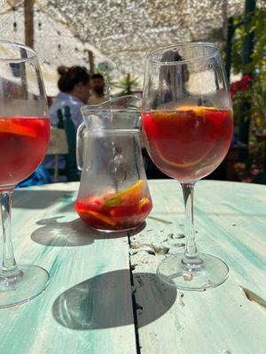 The best Sangria   at House of Wonders in Cascais