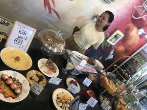 Pick your desert  at House of Wonders in Cascais