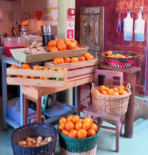Fresh fruits, best juices! at House of Wonders in Cascais