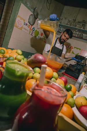 Experience the purest delight with our fresh juice production. Straight from the farm to your glass, it's a taste of nature's goodness in every sip. at House of Wonders in Cascais