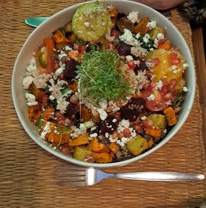 Winter salad at House of Wonders in Cascais