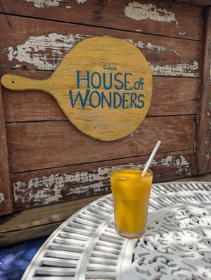 Yellow Fresh Juice  at House of Wonders in Cascais