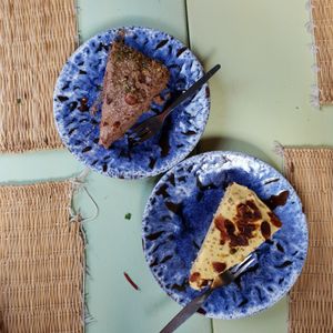 Perfect plan: eating the dessert at the restaurant top terrace with beautiful views of Cascais at House of Wonders in Cascais