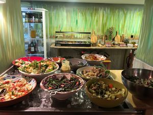 Buffet  at House of Wonders in Cascais