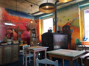 Dinning room at House of Wonders in Cascais