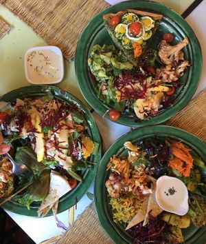 A selection of dishes  at House of Wonders in Cascais