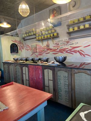 Delicious options to chose from.  at House of Wonders in Cascais