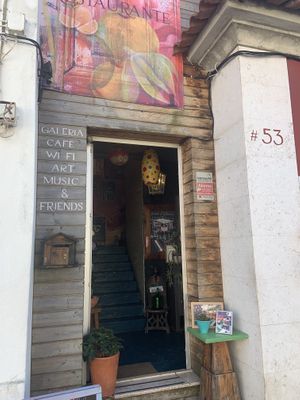 Entrance. Gorgeous 😍 at House of Wonders in Cascais