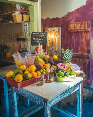 Spot where we create our delicious juices! at House of Wonders in Cascais