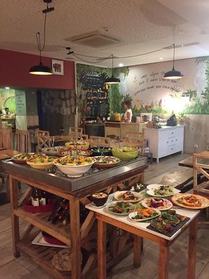 Our selection and buffet :) at House of Wonders in Cascais