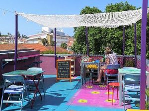 More of the sunny rooftop!  at House of Wonders in Cascais