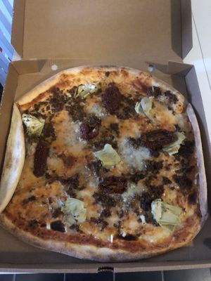 Vegan Kulons  at Norrstrands Pizzeria in Karlstad