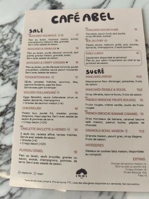  at Café Abel in Paris