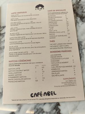  at Café Abel in Paris