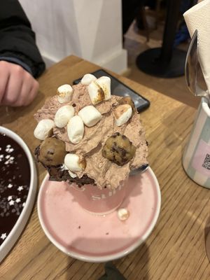 Cookie dough hot chocolate   at Sunday Coffee & Kitchen in Newcastle Upon Tyne