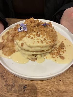 Apple crumble stack  at Sunday Coffee & Kitchen in Newcastle Upon Tyne