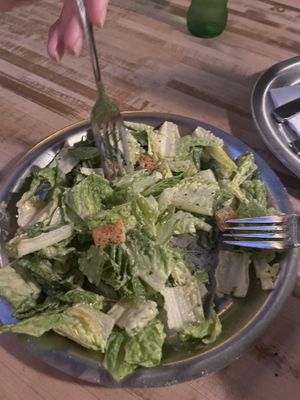 The disappointing Caesar salad  at Ammazza in Atlanta