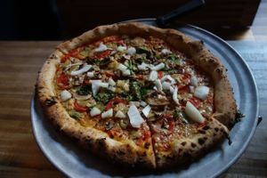 Vegan pizza! at Ammazza in Atlanta