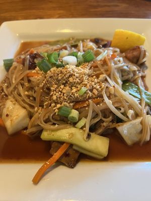 Pad Thaii  at Thai Kitchen  in Traverse City