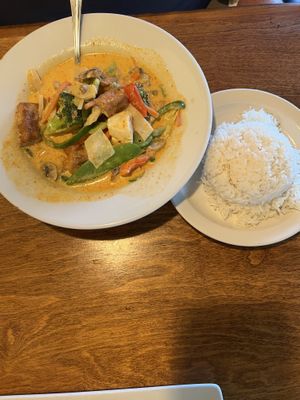 Gang Curry  at Thai Kitchen  in Traverse City