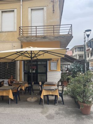 2 outside terraces + seating in doors  at La Posteria Ristorante Pizzeria in Viareggio